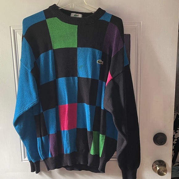 Lacoste Men's Color Block Crewneck Sweater